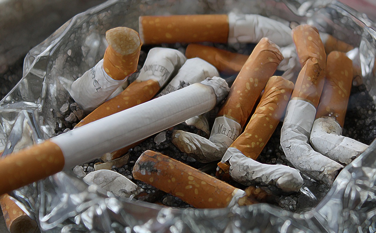 Cigarettes, ashtray, ash — POINTS YOU OUGHT TO FIND OUT ABOUT ULTHERAPY