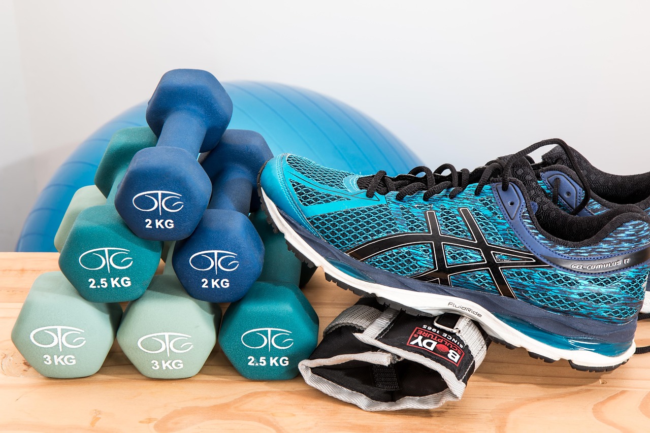 Dumbbells, shoes, sneakers — Prepare for the Laser Hair Removal